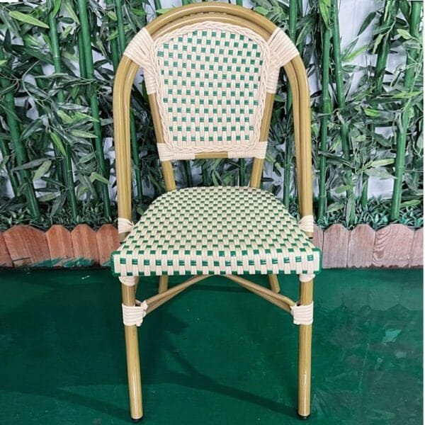 outdoor rattan dining chair