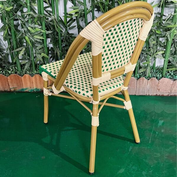 outdoor rattan dining chair