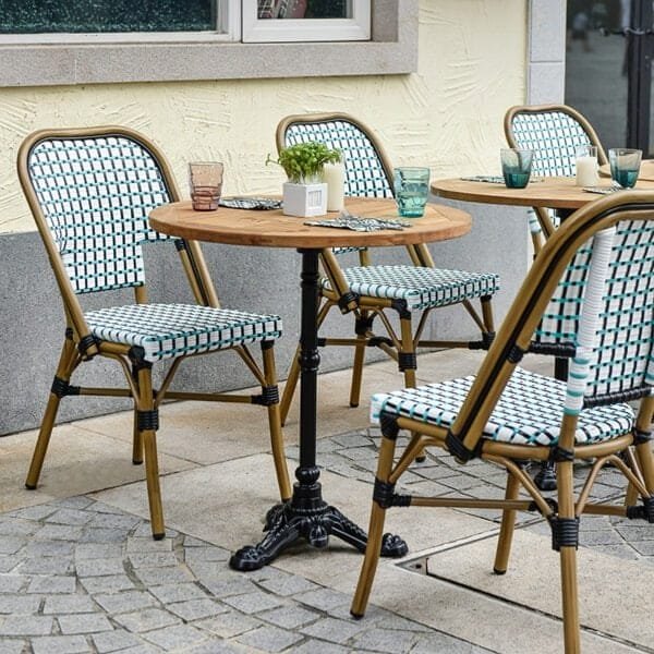 outdoor bistro dining chair