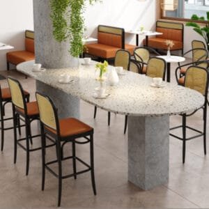 Compass bar chair