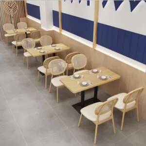 Sunrise dining table and chair