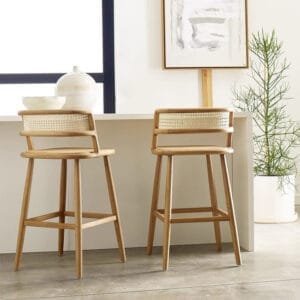 Sage rattan bar chair