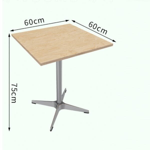 square dining table