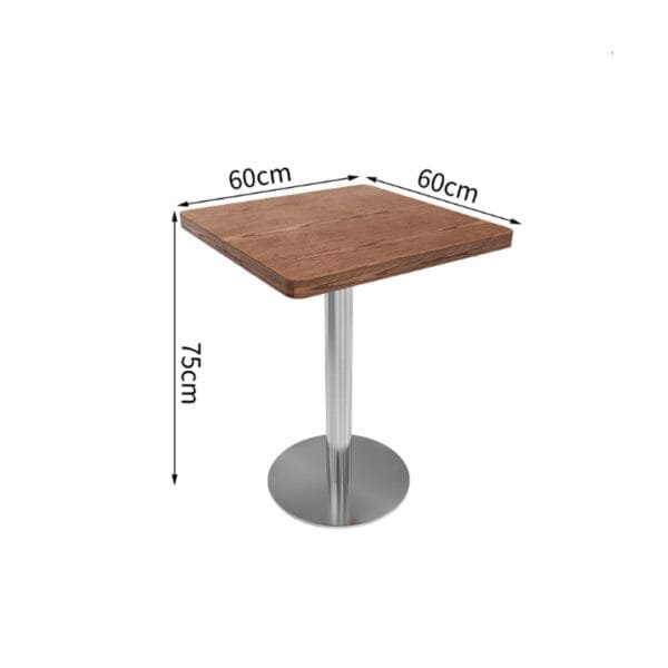 square dining table