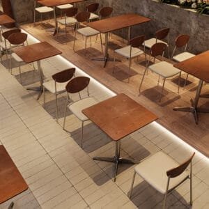 Ember dining table and chair