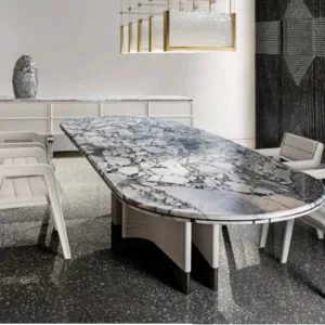 Opaline dining table custom
