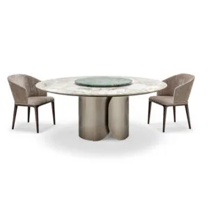 Oscar round dining table custom