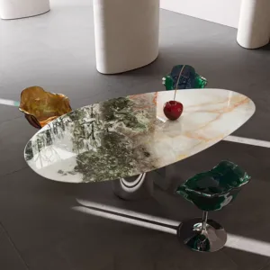 Berlin natural luxury stone dining table